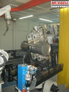 康明斯汽車催化器-焊接生產線